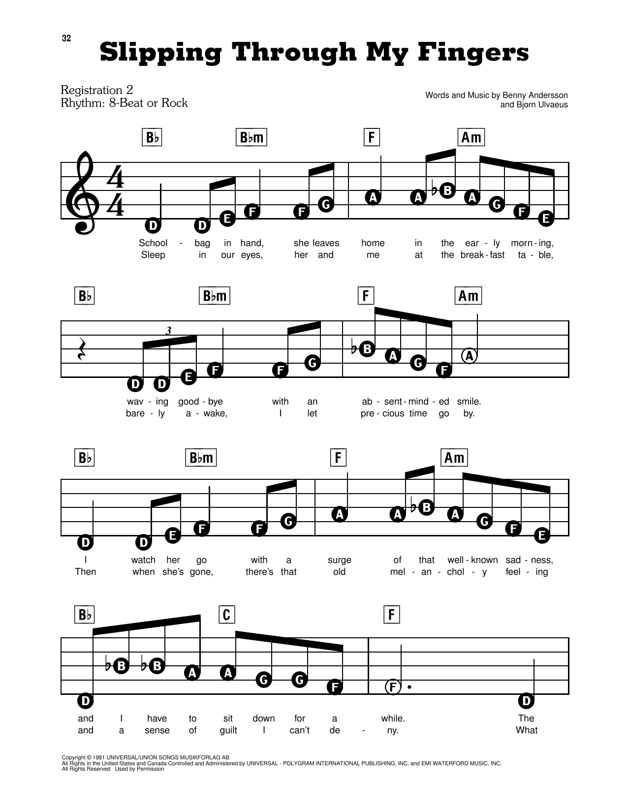 Sing ABBA’s ‘Slipping Through My Fingers’ in Perfect Harmony