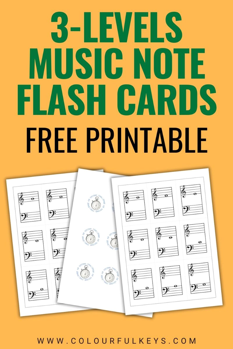 Unlock Harmony in Minutes: Music Note Flash Cards for All Levels