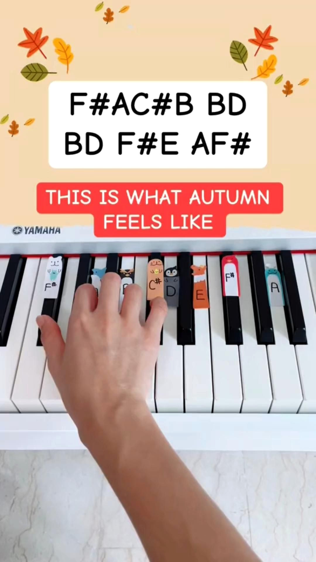 Fall in Love with Autumn on the Piano