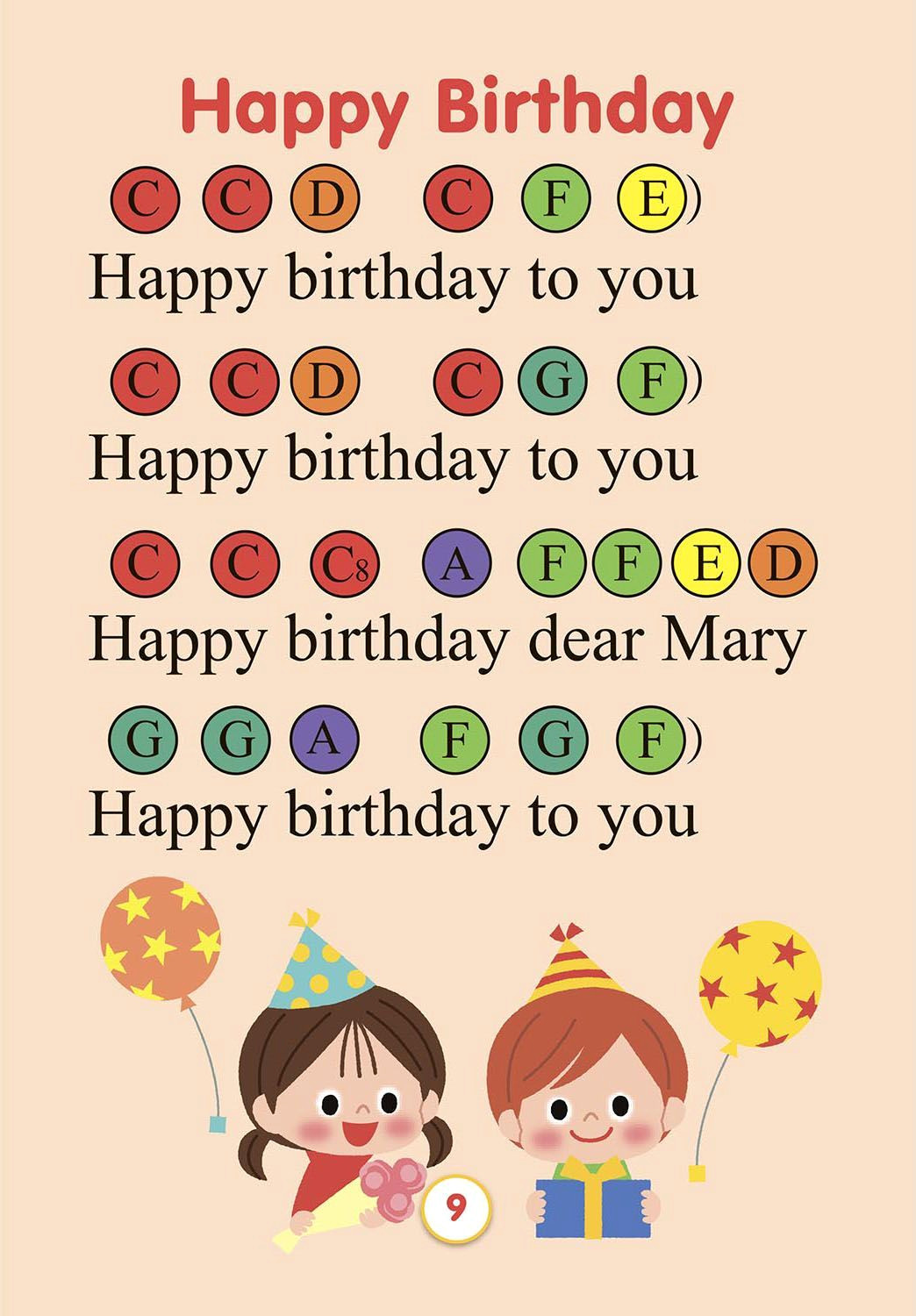 Sing Happy Birthday in a Unique Key